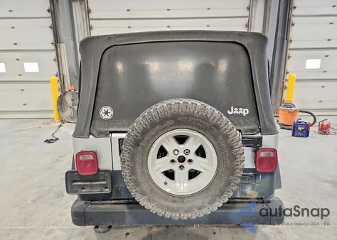 2003 Jeep Wrangler / Tj Rubicon z USA, uszkodzony, nr VIN 1J4FA69S23P375067